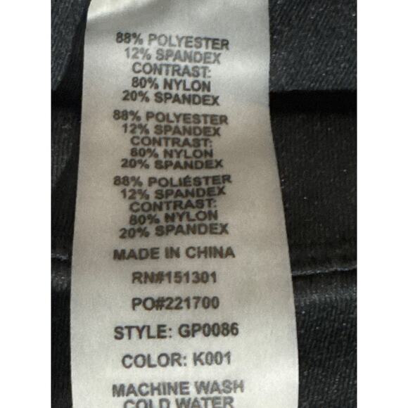 Good American Side Mesh Ruched Compression Leggings, Size 2, NWT, New with tags - Picture 9 of 9